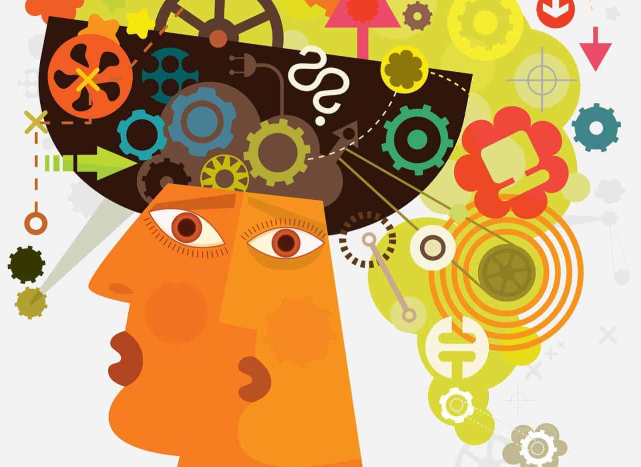 artistic photo of a brain overloading with confusion