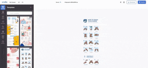 crello storage examples